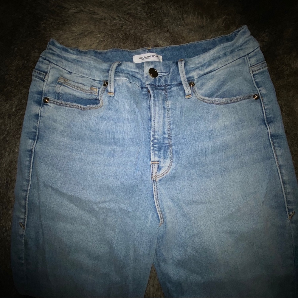 Good American Flare Jeans - Picture 2 of 5